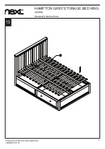 Preview for 12 page of Next HAMPTON GREY STORAGE BED KING Assembly Instructions Manual