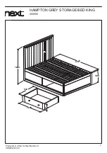 Preview for 13 page of Next HAMPTON GREY STORAGE BED KING Assembly Instructions Manual