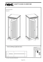 Preview for 6 page of Next Hampton Midi 587890 Quick Start Manual