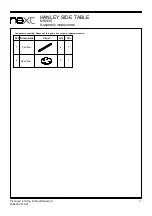 Preview for 4 page of Next HANLEY 638434 Assembly Instructions Manual