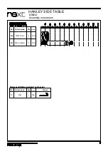 Preview for 5 page of Next HANLEY 638434 Assembly Instructions Manual