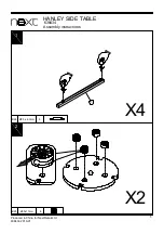 Preview for 6 page of Next HANLEY 638434 Assembly Instructions Manual