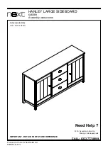 Next HANLEY 646089 Assembly Instructions Manual предпросмотр