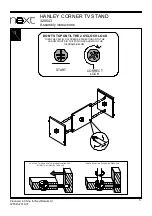 Preview for 6 page of Next HANLEY CORNER 320543 Assembly Instructions Manual