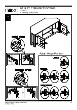 Preview for 13 page of Next HANLEY CORNER 320543 Assembly Instructions Manual