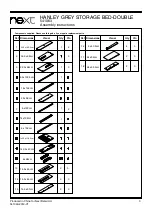 Предварительный просмотр 4 страницы Next HANLEY GREY STORAGE BED Assembly Instructions Manual