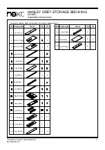 Предварительный просмотр 6 страницы Next HANLEY GREY STORAGE BED Assembly Instructions Manual