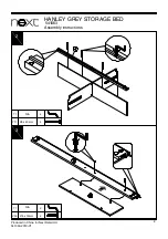 Предварительный просмотр 9 страницы Next HANLEY GREY STORAGE BED Assembly Instructions Manual