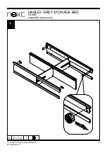 Предварительный просмотр 14 страницы Next HANLEY GREY STORAGE BED Assembly Instructions Manual