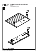 Предварительный просмотр 15 страницы Next HANLEY GREY STORAGE BED Assembly Instructions Manual