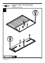 Предварительный просмотр 16 страницы Next HANLEY GREY STORAGE BED Assembly Instructions Manual