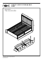 Предварительный просмотр 23 страницы Next HANLEY GREY STORAGE BED Assembly Instructions Manual