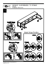 Предварительный просмотр 13 страницы Next HANLEY SUPERWIDE 606455 Assembly Instructions Manual