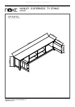 Предварительный просмотр 15 страницы Next HANLEY SUPERWIDE 606455 Assembly Instructions Manual