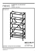 Preview for 2 page of Next HARDWICK 394949 Assembly Instructions Manual