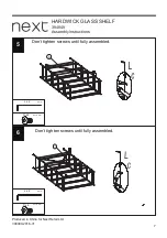 Preview for 8 page of Next HARDWICK 394949 Assembly Instructions Manual