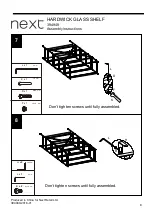 Preview for 9 page of Next HARDWICK 394949 Assembly Instructions Manual