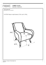 Предварительный просмотр 8 страницы Next HARRIET Assembly Instructions Manual