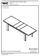 Preview for 3 page of Next HARTFORD 795461 Assembly Instructions Manual