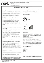 Preview for 4 page of Next HARTFORD 795461 Assembly Instructions Manual