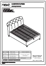 Preview for 2 page of Next Hartford Flip Bed Assembly Instructions Manual