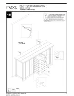 Предварительный просмотр 15 страницы Next HARTFORD SIDEBOARD Assembly Instructions Manual