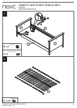 Preview for 9 page of Next HEARTS AND STARS 678476 Assembly Instructions Manual