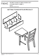 Preview for 3 page of Next HEARTS AND STARS 680852 Assembly Instructions Manual