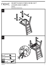 Preview for 6 page of Next HEARTS AND STARS 680852 Assembly Instructions Manual