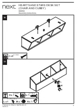 Preview for 10 page of Next HEARTS AND STARS 680852 Assembly Instructions Manual