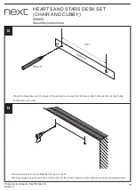 Preview for 11 page of Next HEARTS AND STARS 680852 Assembly Instructions Manual