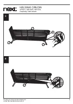 Предварительный просмотр 6 страницы Next HELSINKI CRN DIN 479421 Assembly Instructions Manual