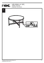 Предварительный просмотр 14 страницы Next HELSINKI LIV 5PC 299836 Assembly Instructions Manual