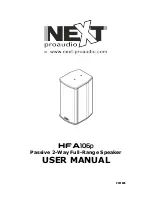 Next HFA106p User Manual предпросмотр