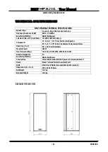 Preview for 9 page of Next HFA206L User Manual