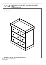 Предварительный просмотр 1 страницы Next Highbury 676207 Assembly Instructions Manual