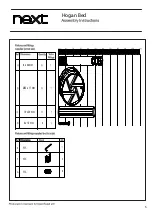 Предварительный просмотр 5 страницы Next Hogan 500-810-192 Assembly Instructions Manual