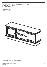 Next HOVE 652223 Assembly Instructions Manual preview