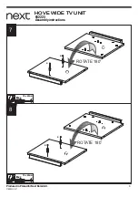 Предварительный просмотр 8 страницы Next HOVE 652223 Assembly Instructions Manual