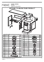 Предварительный просмотр 3 страницы Next Hove 872590 Assembly Instructions Manual