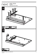 Предварительный просмотр 10 страницы Next Hove 872590 Assembly Instructions Manual