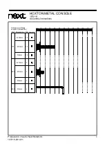 Предварительный просмотр 5 страницы Next HOXTON 107219 Assembly Instructions Manual