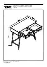 Предварительный просмотр 8 страницы Next HOXTON 107219 Assembly Instructions Manual