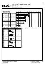 Preview for 5 page of Next HUDSON 152147 Assembly Instructions Manual