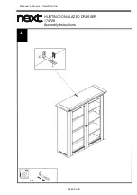 Предварительный просмотр 5 страницы Next Huntingdon 174728 Assembly Instructions Manual