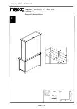 Предварительный просмотр 6 страницы Next Huntingdon 174728 Assembly Instructions Manual