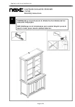 Предварительный просмотр 7 страницы Next Huntingdon 174728 Assembly Instructions Manual