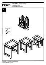 Preview for 11 page of Next HUXLEY NEST SO3 Assembly Instructions Manual