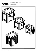 Preview for 12 page of Next HUXLEY NEST SO3 Assembly Instructions Manual