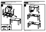 Preview for 3 page of Next IDAHO EXT DINING TABLE 671136 Assembly Instructions